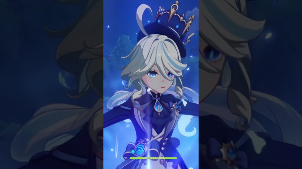 【原神】七神の髪が光る仕様、フリーナの場合は...【Genshin Impact】