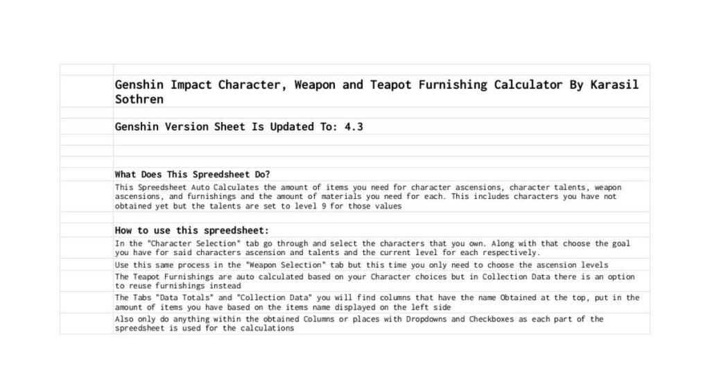 究極の原神アイテムトラッカー
