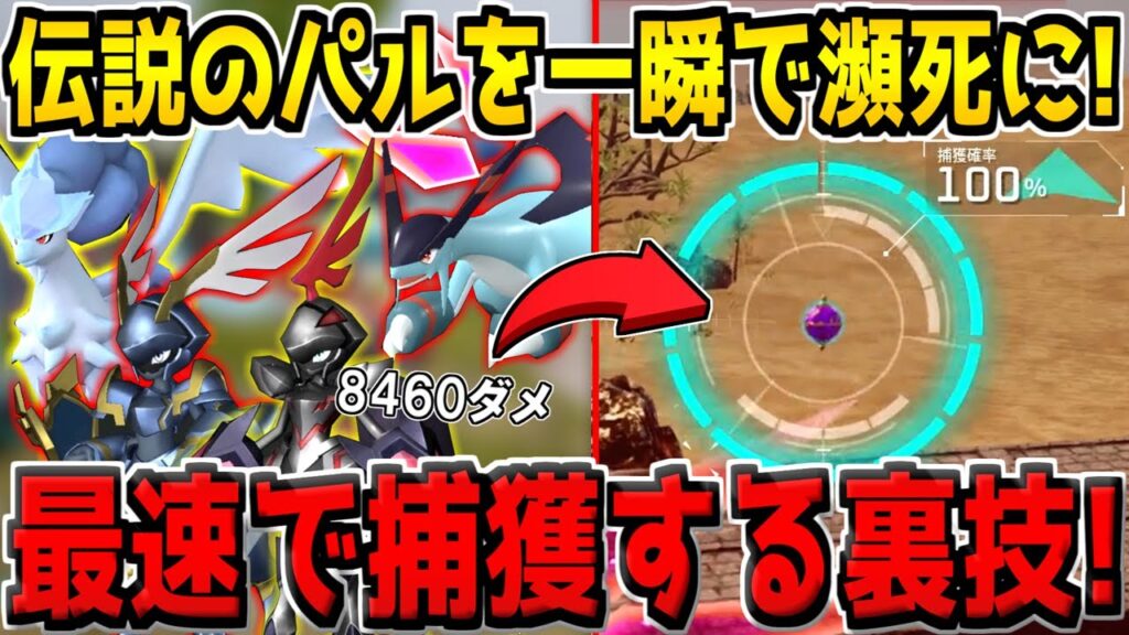 【パルワールド】誰でも超簡単！超話題の伝説パルを一瞬で捕まえる裏技がヤバすぎる件。最速で厳選できるぞ！！！【パルワールド 天国への階段】