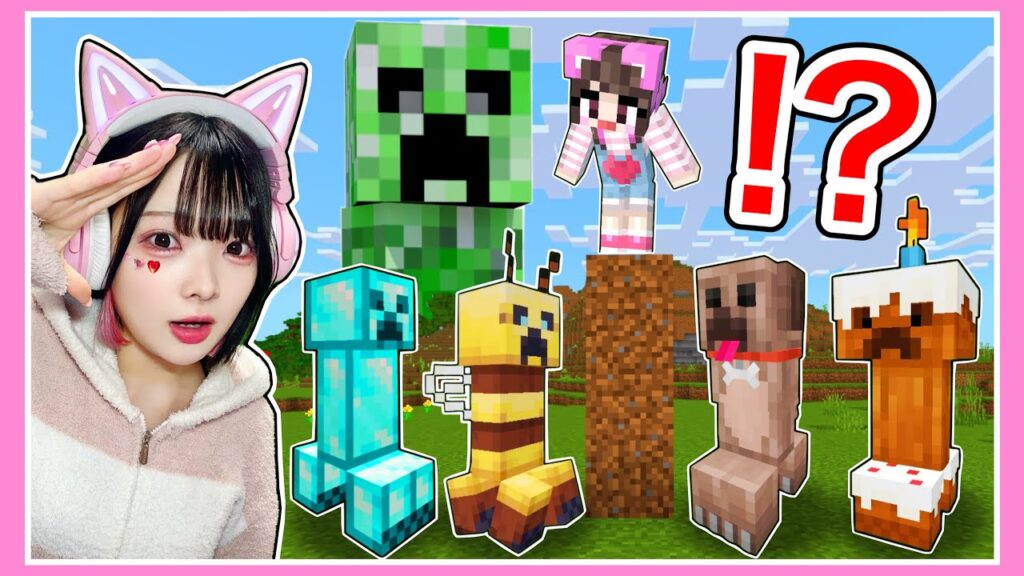 『新種のクリーパー』が追加された世界でサバイバルした結果…💣！？【マイクラ /  マインクラフト / Minecraft】【たまちゃん】