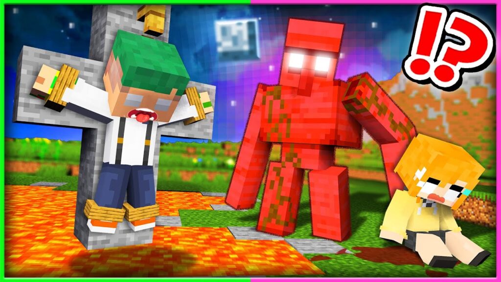 マイクラのヤバい都市伝説「ブラッドゴーレム」を召喚してみた結果のストーリー...😱💨『怖い話』【まいくら・Minecraft】よろずや🍭