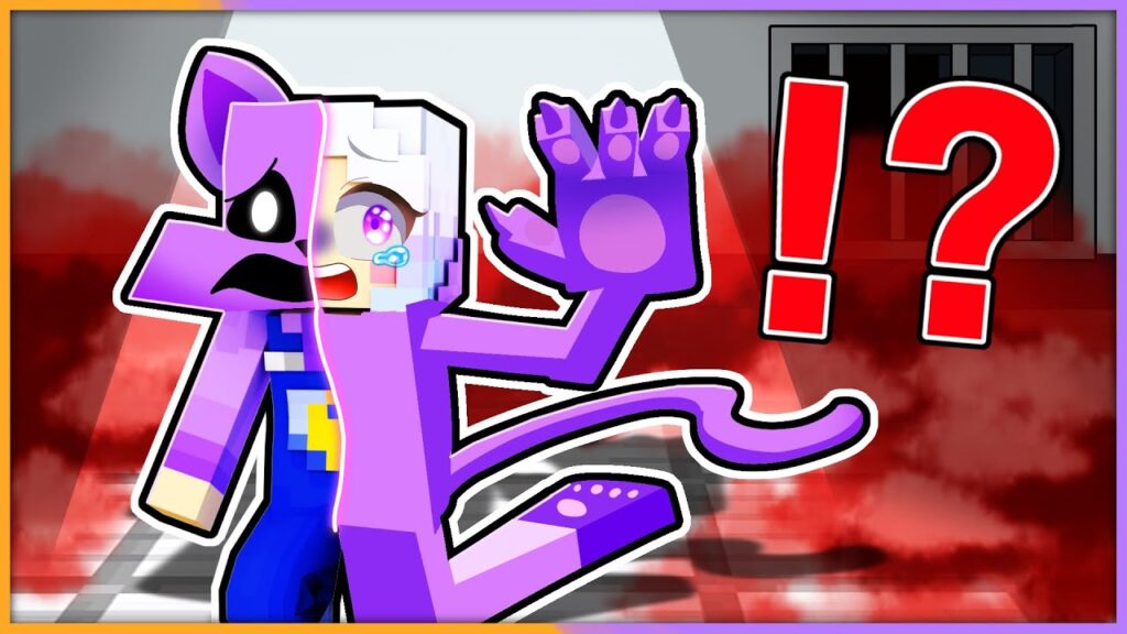 キャットナップの真実！カラダの半分がキャットナップになっちゃった！？【 マイクラ / まいくら / Minecraft 】