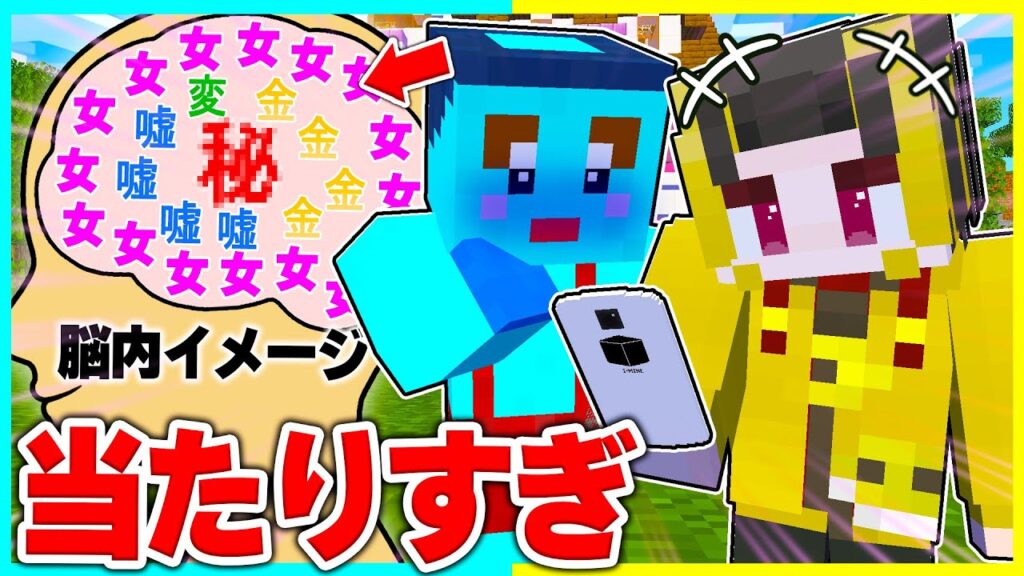 ⭐【脳内メーカー】けなたろうの頭の中を覗いてみた結果www【まいくら/マインクラフト】