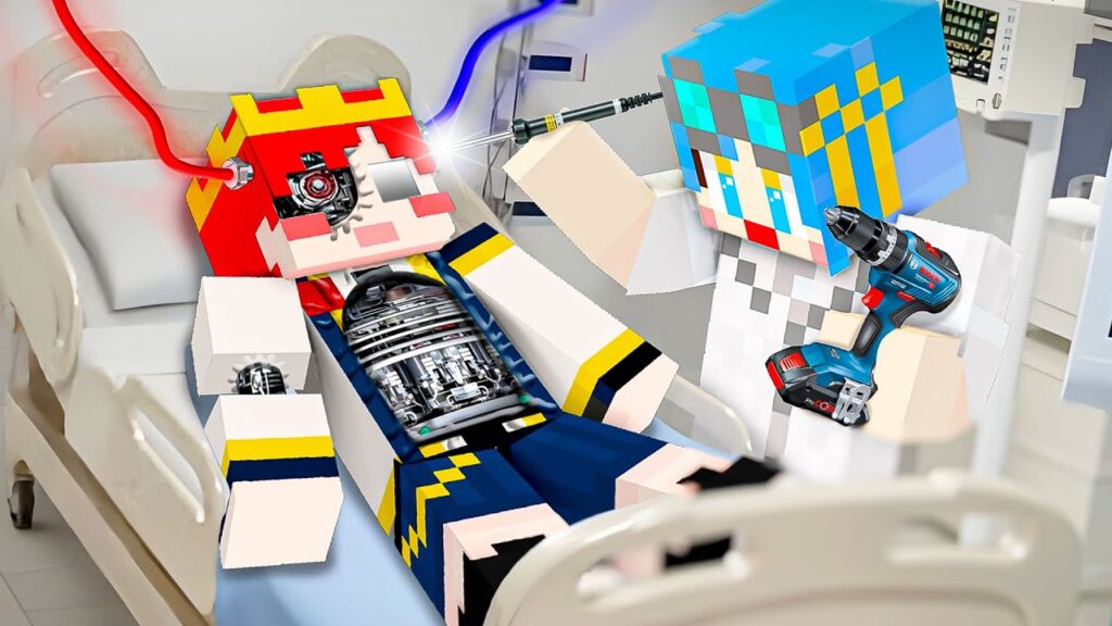 ヤバイ医者がいる病院からバレずに逃げろ😱🏥【マイクラ / マインクラフト / Minecraft】 ヤバイ医者がいる病院からバレずに逃げろ😱🏥【マイクラ / マインクラフト / Minecraft】