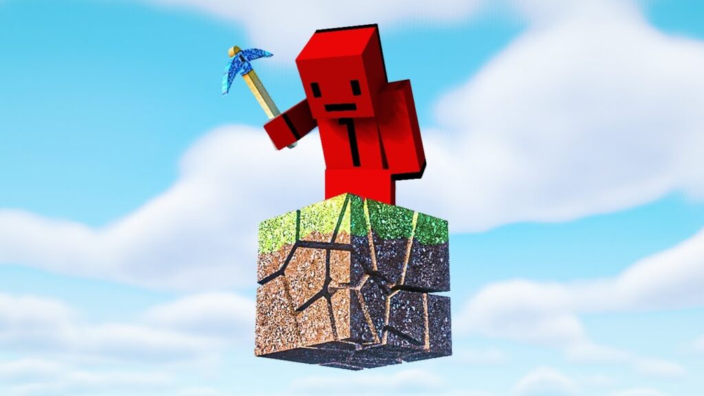 【マイクラ】1リアルブロックしかないマインクラフト