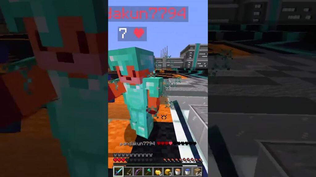 俺に勝てるやついる？wwwwwwww【マイクラ】【マインクラフト】【Minecraft】#shorts