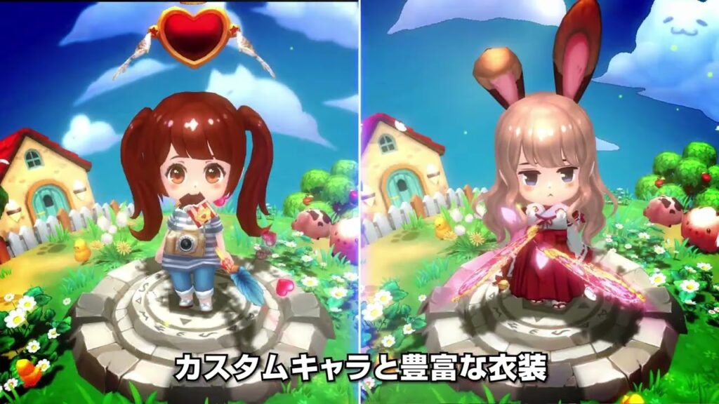 【晴空物語 もふもふランド】癒し度100％の可愛いRPG、もふもふランドへようこそ！