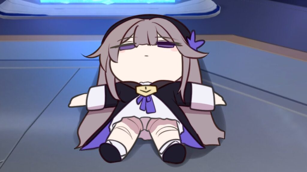 【崩壊スターレイル】KURUKURU 暇を持て余してるヘルタ　Honkai: Star Rail　黑塔