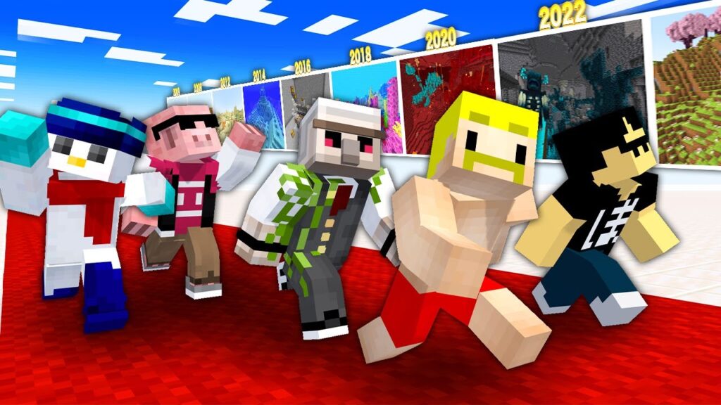 【マイクラ】マイクラの歴史を駆け抜けよう！【マイクラリレー2024】