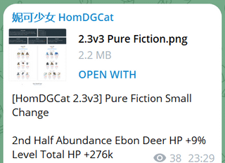 [HomDGCat 2.3v3] 純粋なフィクションの小さな変化
