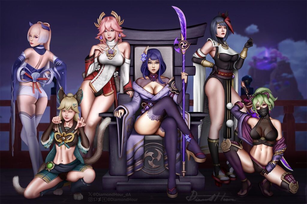 イナズマ女子の集合写真