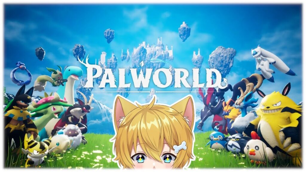 【#palworld 】パルワールドかざみや鯖にお邪魔します～！#3