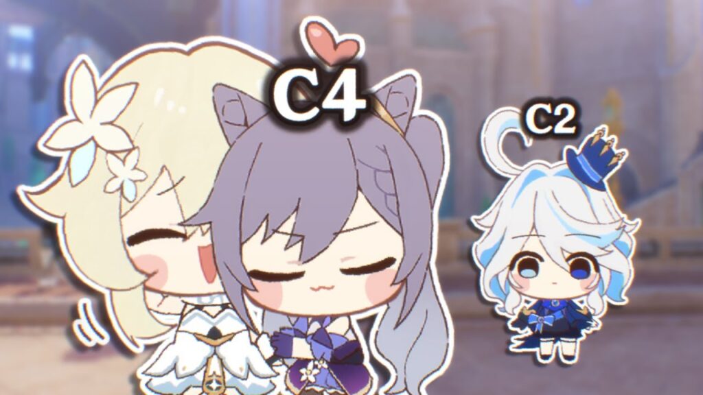 【完凸フリーナ】フリちゃまは負けたくない【の為にすべてを捧げる旅人】 - Genshin impact C6 Furina