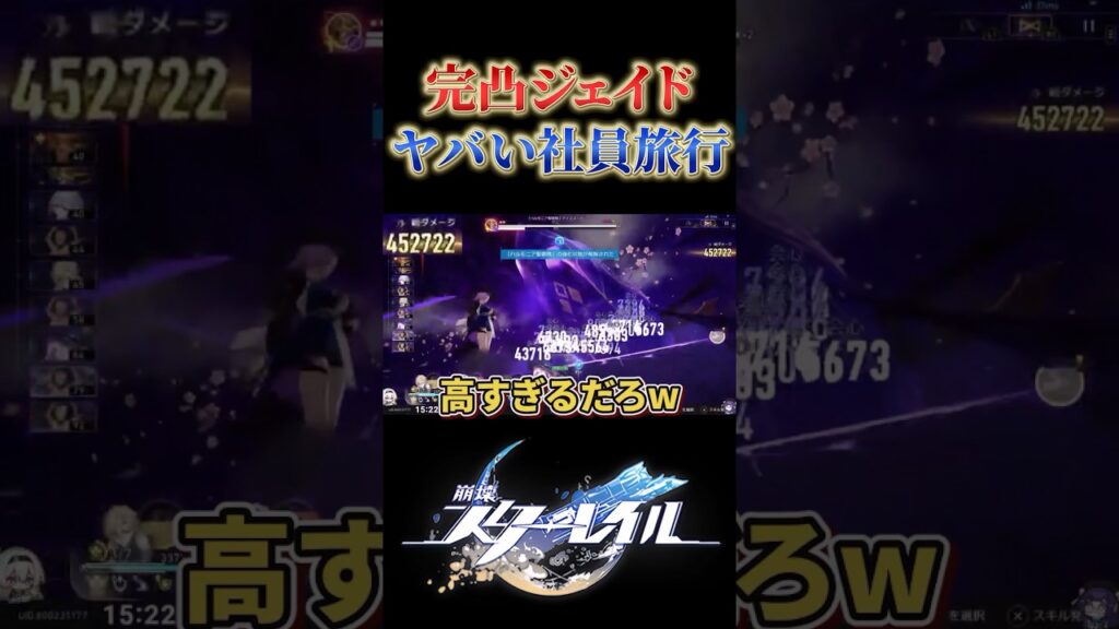 サブアタッカーでこの火力【崩壊スターレイル】