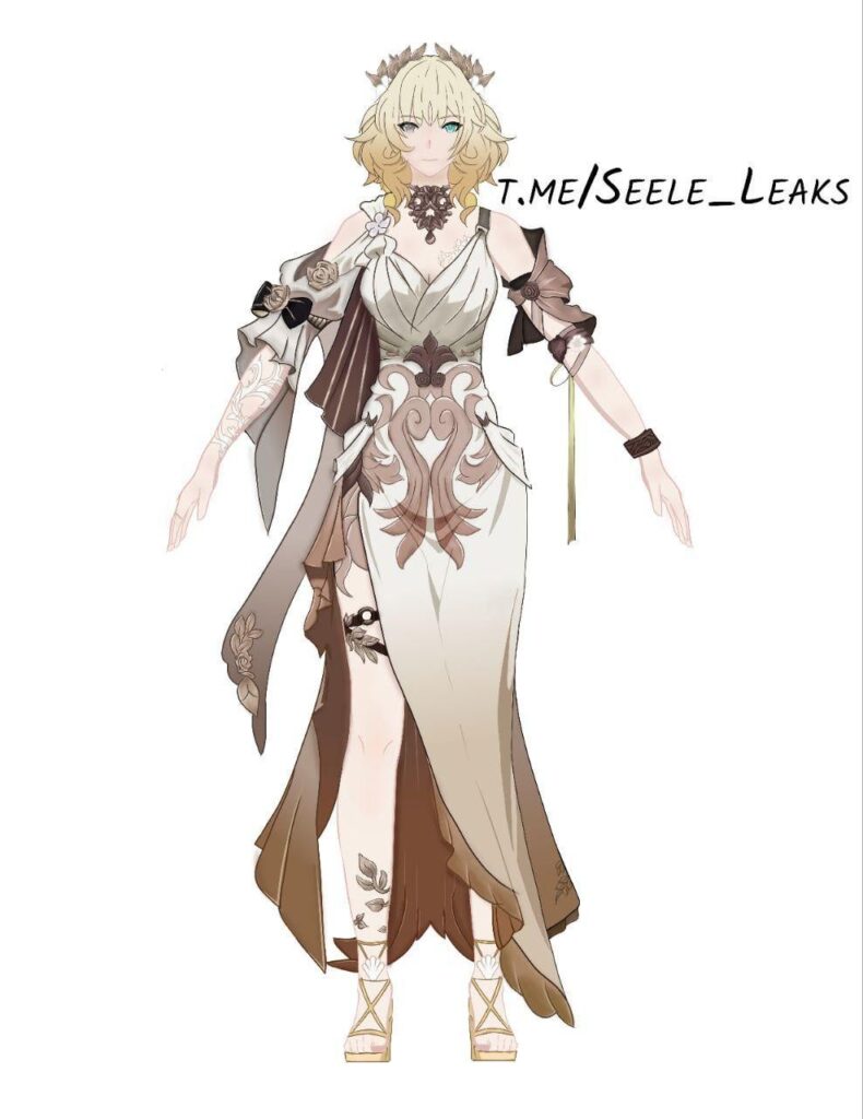 [via Seele Leaks] Aglaeaのコンセプトは、以前のモデルのリークに基づいてほぼ正確です