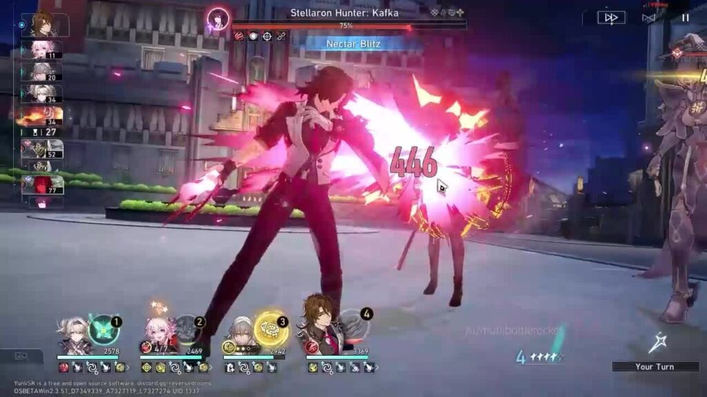 ハント・マーチ（E6S0）を低予算RMとしてファイアフライ（E0S0）/ HTB（E6S0）/ ギャラガー（E2S0）と対戦し、2.4 MoC 12サイド1と対戦