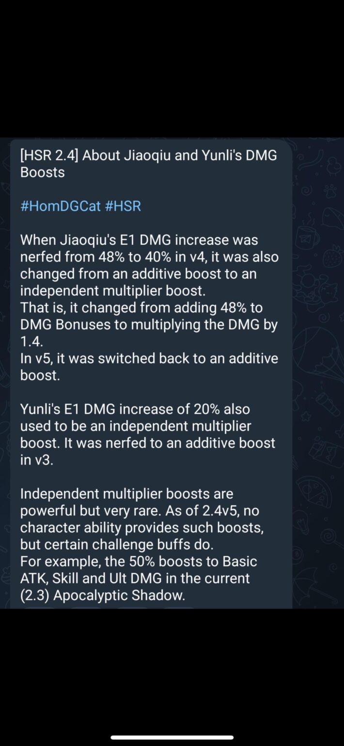 [via HomDGCat] Jiaoqiu V5の追加ナーフ