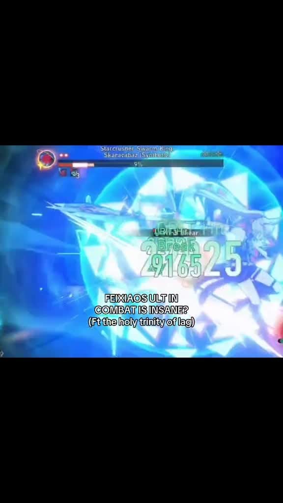 [via Team Mew and a Random Beta Tester] ティックトックのランダムテスターからの Feixiao の映像がもう少しあります。Feixiao の Ult の 100% ボーナス ブレイク効率の影響を確認できます。