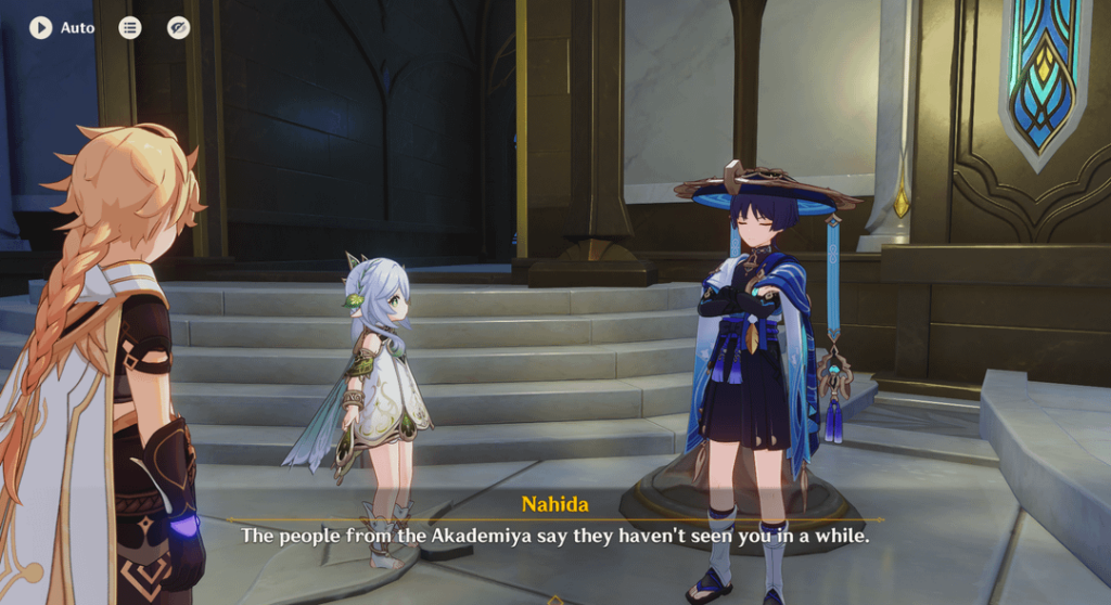 ナヒダはとても誇りに思っています