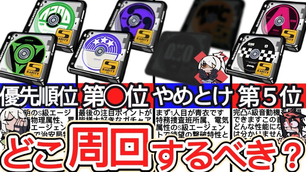 【ゼンゼロ】ドライバディスク厳選はどこを回るべき？定期掃討の周回優先順位について解説！【ゼンレスゾーンゼロ/ZZZ】