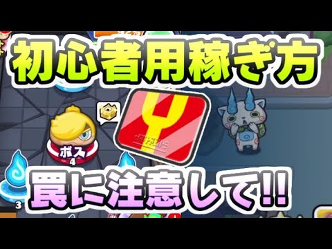 ぷにぷに 初心者向けのYポイント稼ぎ方！ゲート攻略の罠に注意して進めていこう！　妖怪ウォッチぷにぷに　レイ太