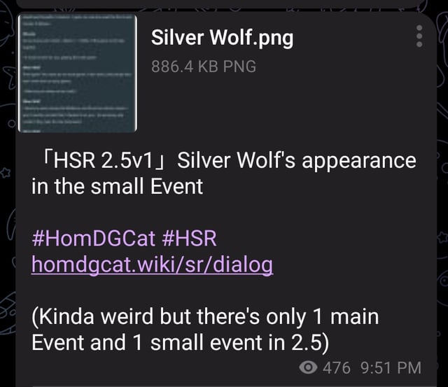 [via HomDGCat] [Spoiler]  2.5新小イベントに登場するキャラクター＋現時点での2.5イベント数情報。