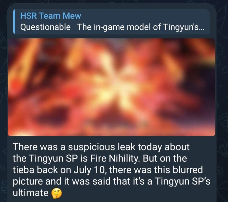 [VERY QUESTIONABLE] 《ネタバレキャラクター》アルティメットのぼやけたスクリーンショットの可能性 [via Team Mew]