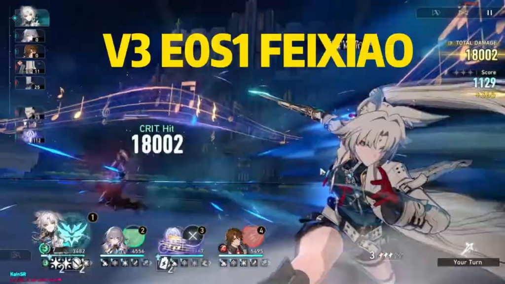 Feixiao (E0S1) ロビン・ギャラガー・ブロニャ ピュアフィクションで4万ポイント