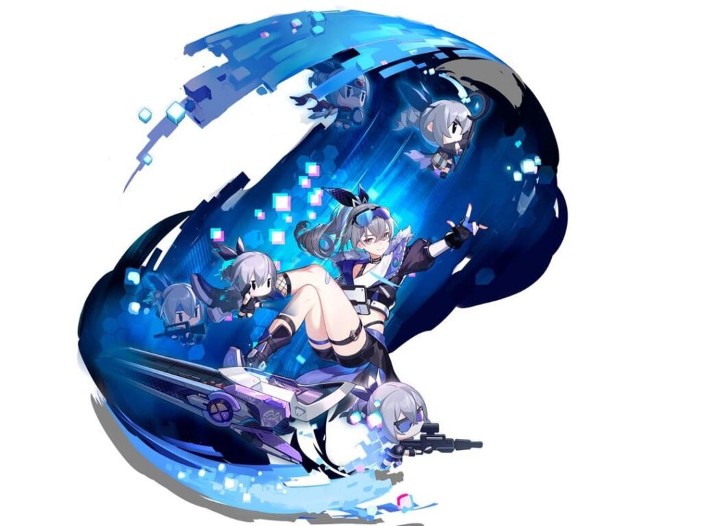 シルバーウルフ、ヘルタ、アルランの古いスプラッシュアート（Sakura Haven経由）