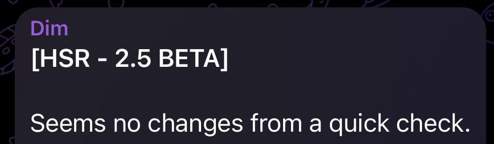 [2.5 BETA] V2 Dimによる変更なし