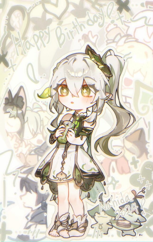 ナヒダさんお誕生日おめでとう