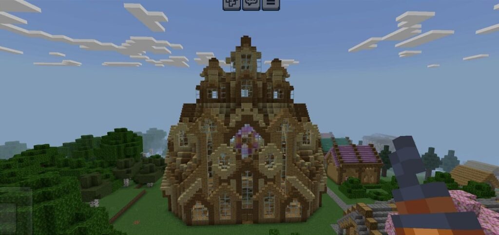 この巨大なものを木とガラスで組み立てるだけです。それが良いのか悪いのかは分かりません。それはただ面白いです。