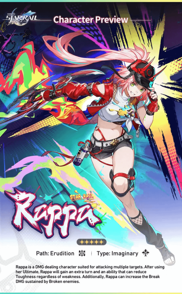 キャラクタープレビュー |ラッパ