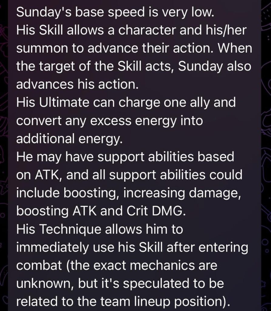 [2.7] サンデーキット情報 (TL: Seele Leaks)