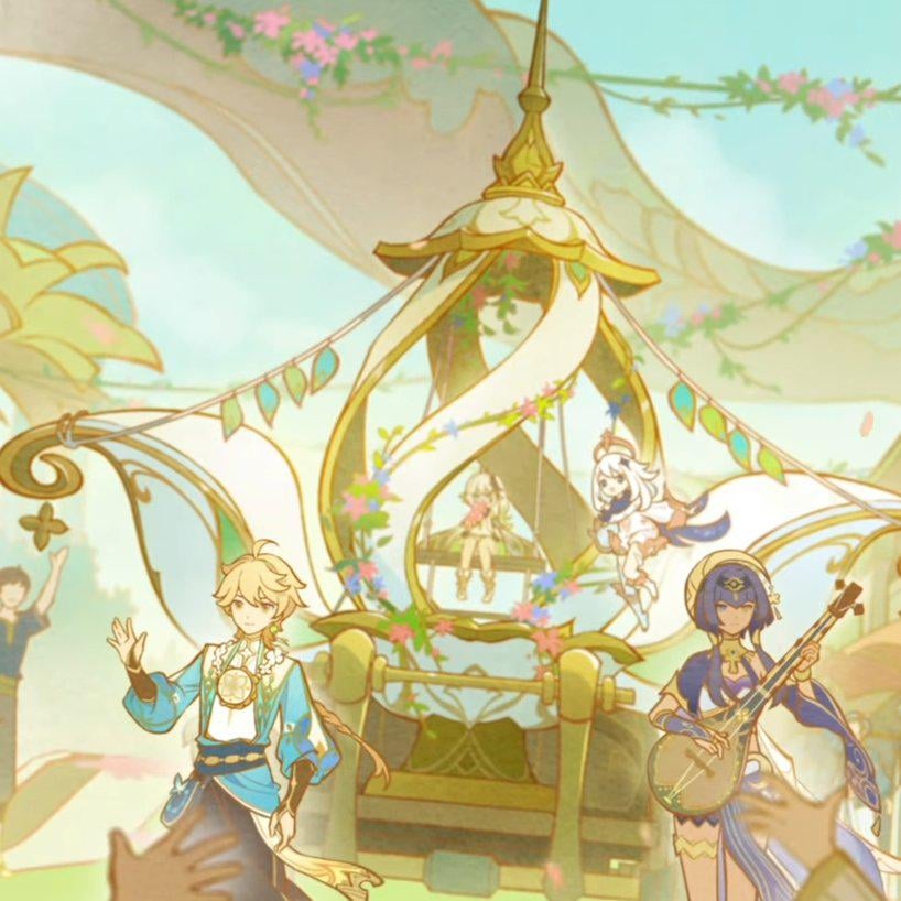 豆知識: クリシュナ神の誕生日を祝うインドのジャンマシュタミ祭りでは、クリシュナ神の偶像が装飾されたブランコに乗せられ、優しく揺らされます。これは、子供の頃のクリシュナの遊び心と愛情に満ちた性質を象徴しています。次に、ナヒダの誕生日がどのように祝われるかを見てみましょう。