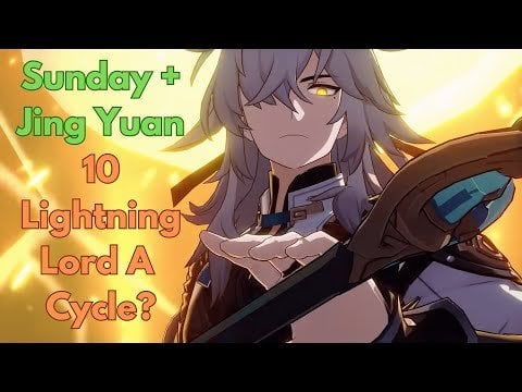1 サイクルで 10 人のライトニング ロード (E0S1 日曜日、E0 Jing Yuan with Jade LC、E0S1 ロビン、E1S5DDD Bronya vs. 2.6 MoC 12-1 by Herrscher of Sentience)