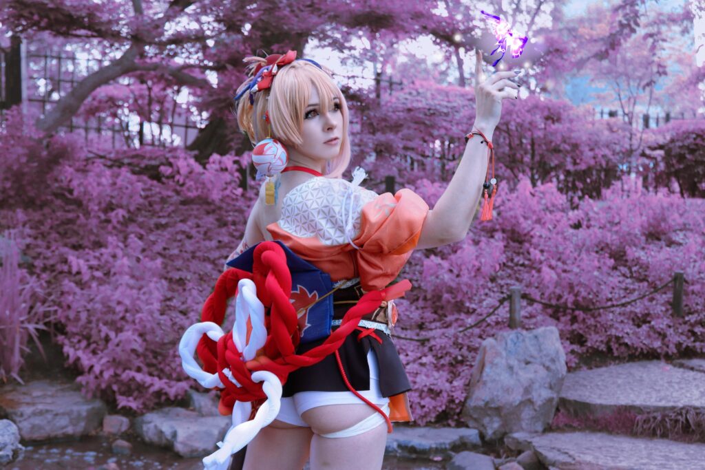 宵宮のコスプレ! - Playing Games