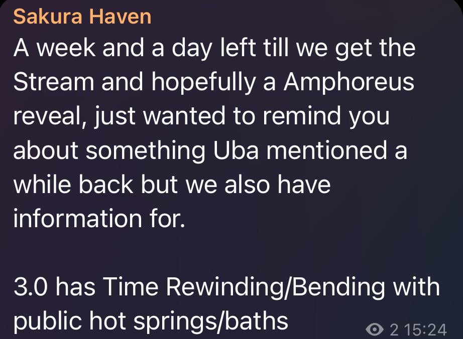 [HSR 3.0] アンフォレウス情報
