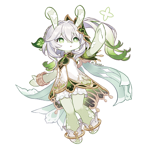 ナヒダ・メリュジーヌのファンアートを作りました！