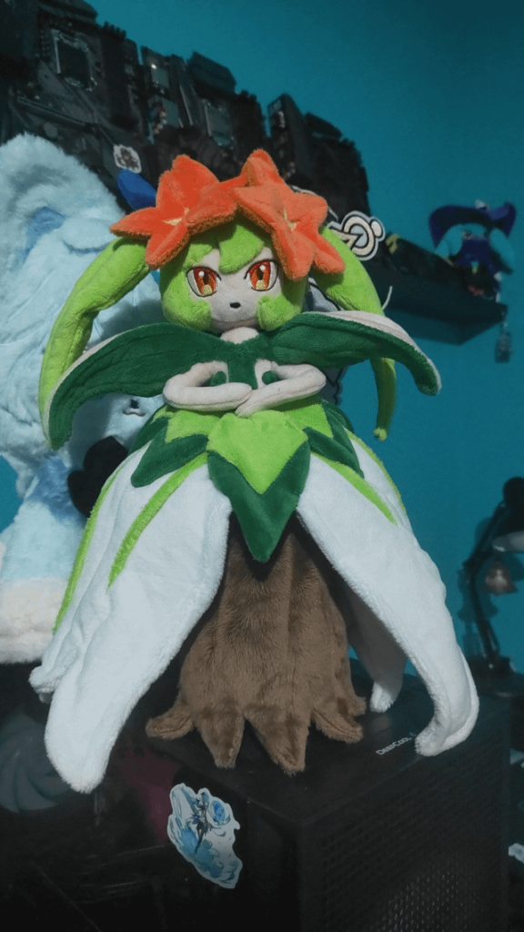 私の親友は今日、AntArt-Monika Franek から手作りのライリーンのぬいぐるみを手に入れました。