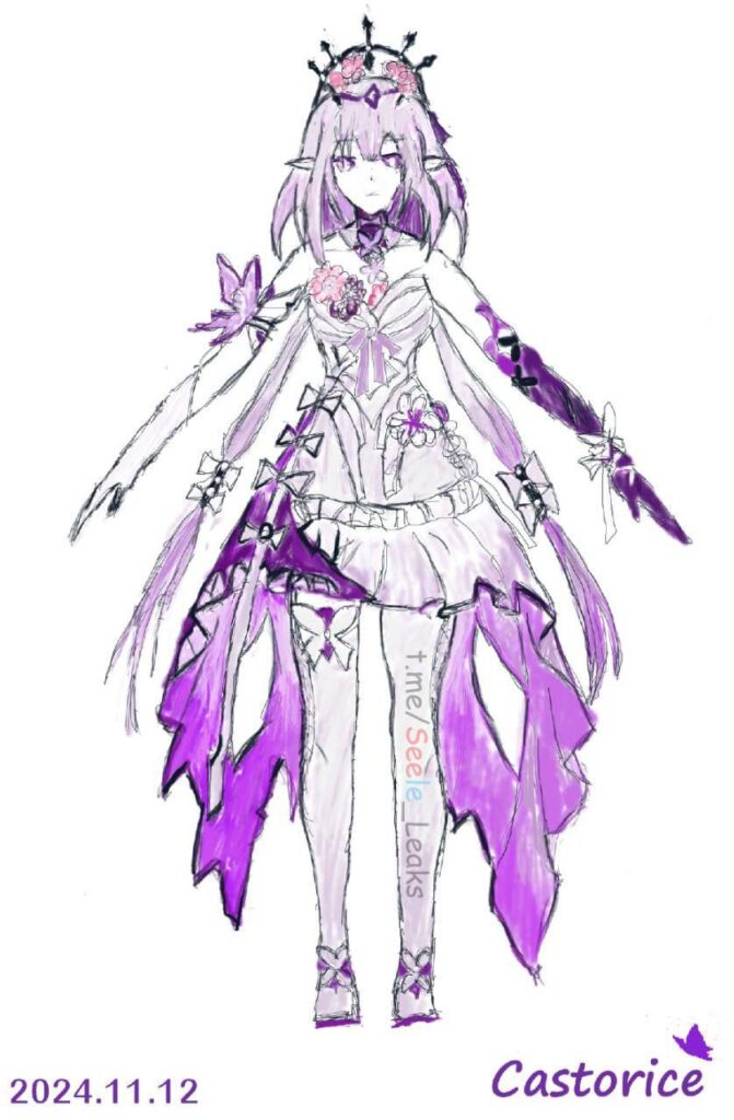 [HSR 3.X] SeeleLeaksが描いたXiadie（カストリス）