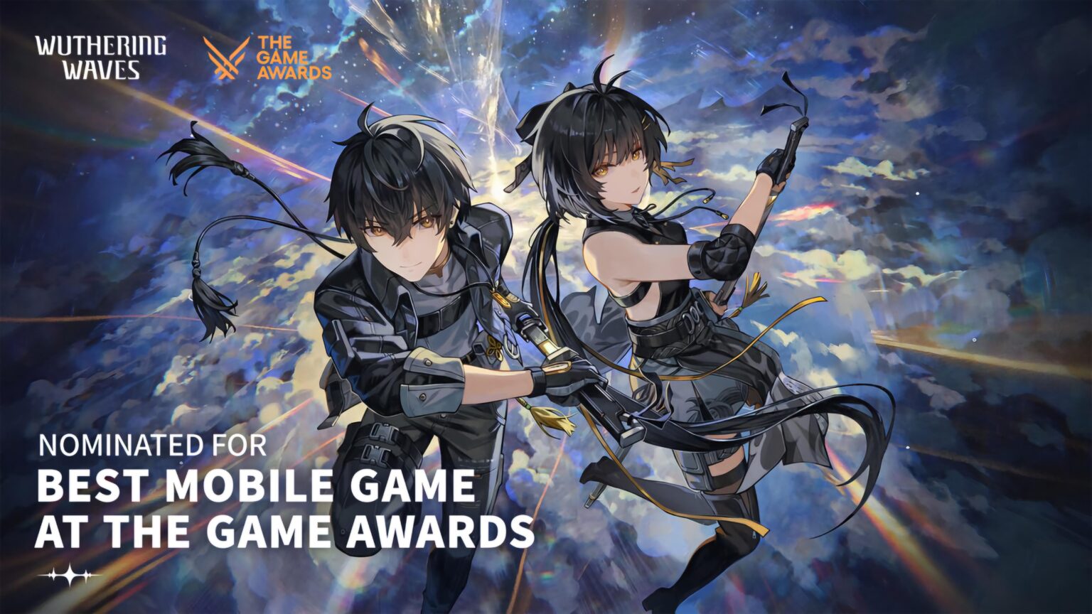 The Game Awards で「Wuthering Waves」がベスト モバイル ゲームにノミネートされたことを記念して、全プレイヤーに 1000 Astrite のギフトが贈られます。 The Game Awards で「Wuthering Waves」がベスト モバイル ゲームにノミネートされたことを記念して、全プレイヤーに 1000 Astrite のギフトが贈られます。