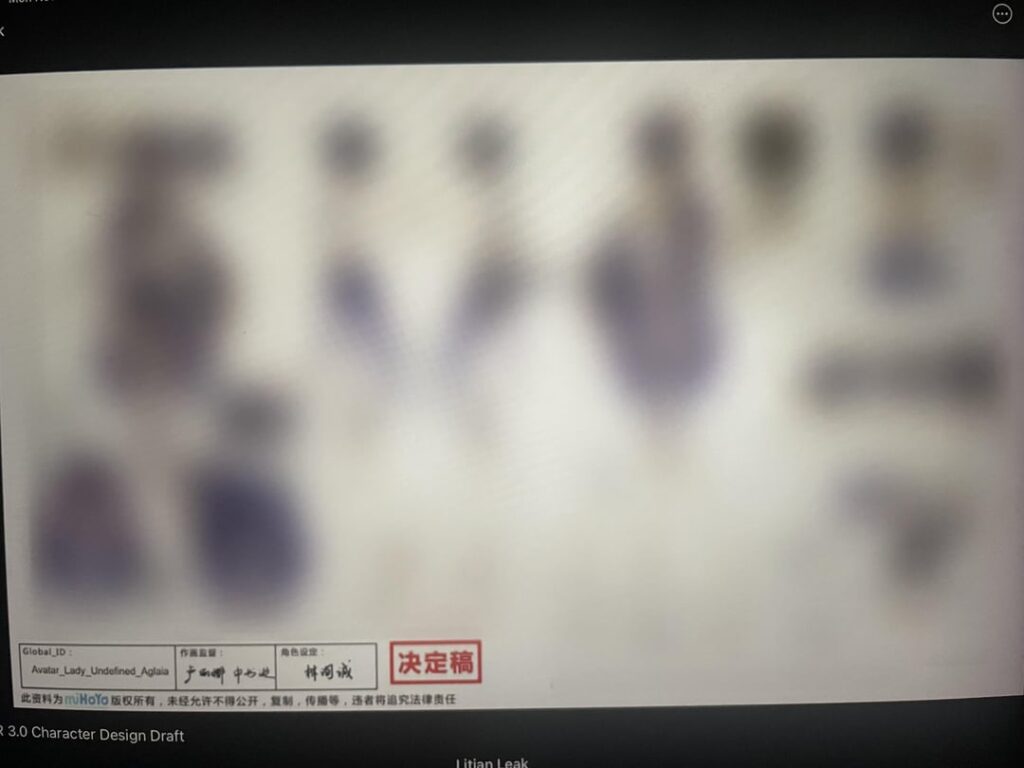 HSR 3.0 キャラクター デザイン ドラフトはキャンディスだけでした