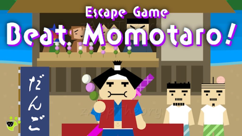 Beat Momotaro Escape Walkthrough 桃太郎をやっつけろ 脱出ゲーム 攻略 (Tennpa Taira Hirasawa)