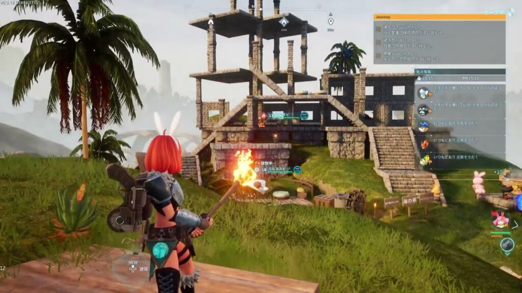 【Palworld パルワールド・ 声無しライブ】レベル35 パルたちとの楽しい生活♪