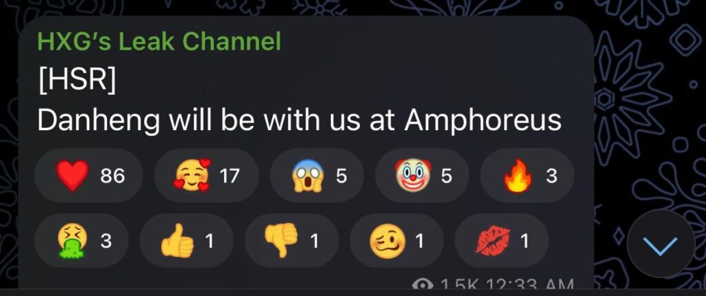 HXG による Amphoreus コンパニオン