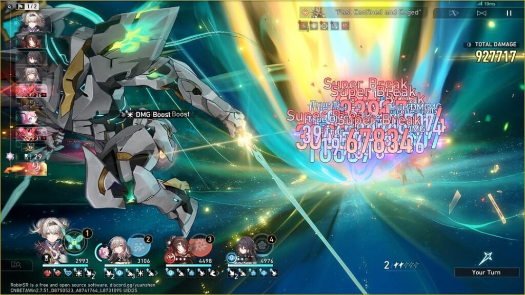 RMCの真のダメージは、フライングフレイムを介してブレイクとドットダメージでトリガーできます