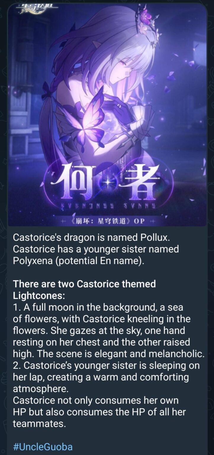 カストリツェに関するさまざまな情報（グオバおじさん経由）