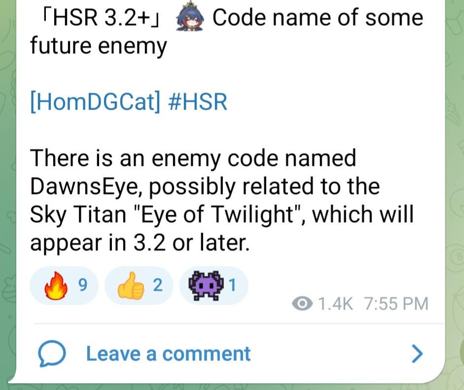 HomDGCat 経由の将来の敵