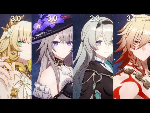 [V3] HERTA E2S1対AGLAEA E2S1 vs Firefly E2S1 vs Mydei E2S1 in Moc 3.0